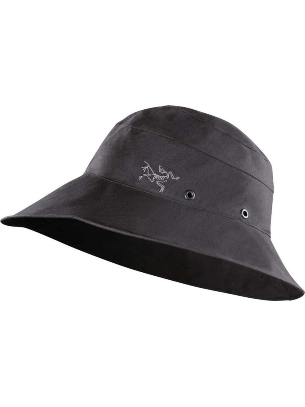 Arc'tery Black 100% Cotton Wide Brim Sinsola Sun Hat